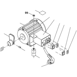 PROXXON 27094-99 Mutter für Dekupiersäge DS460