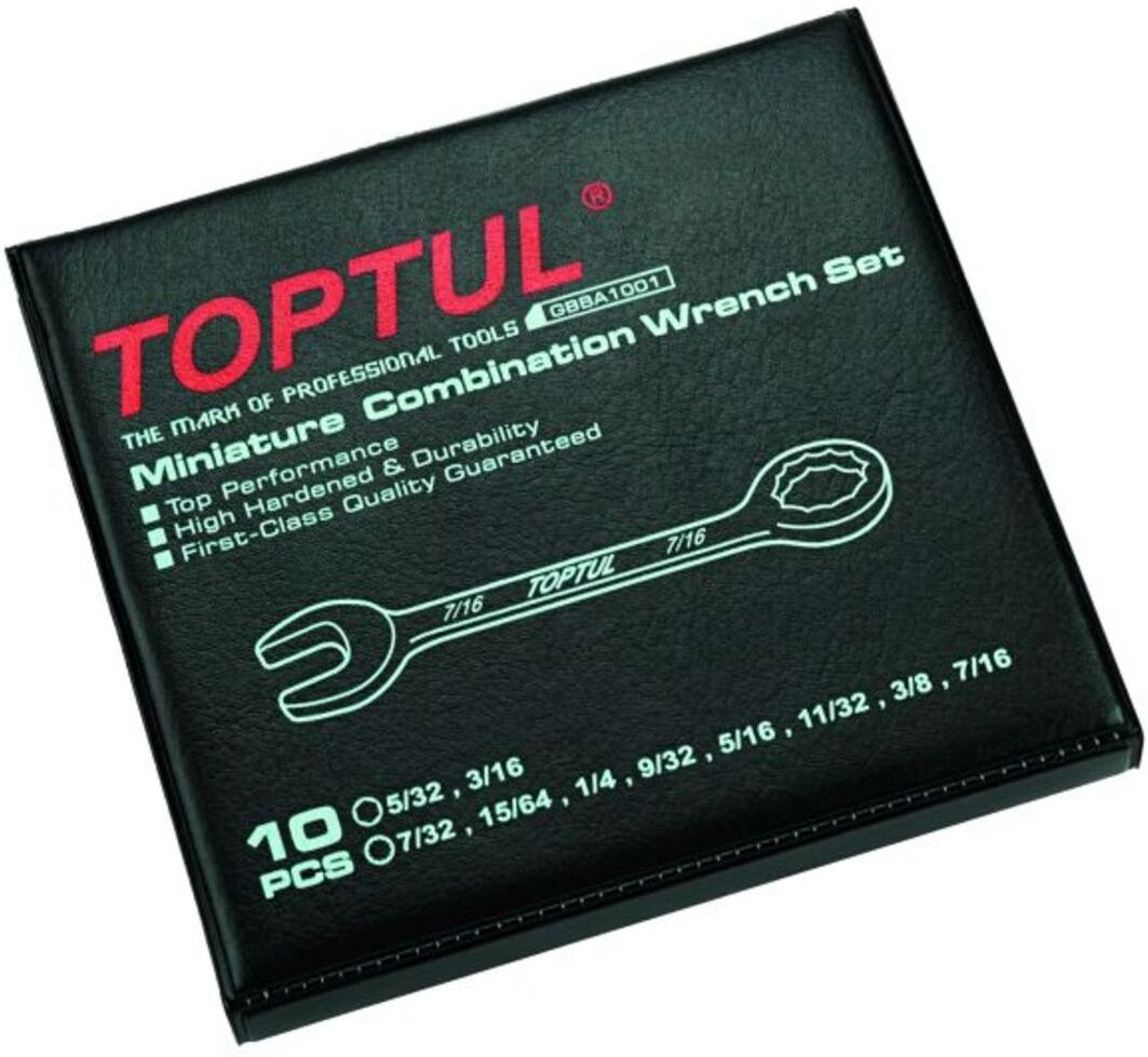 Toptul Set di chiavi combinate GBBA1001