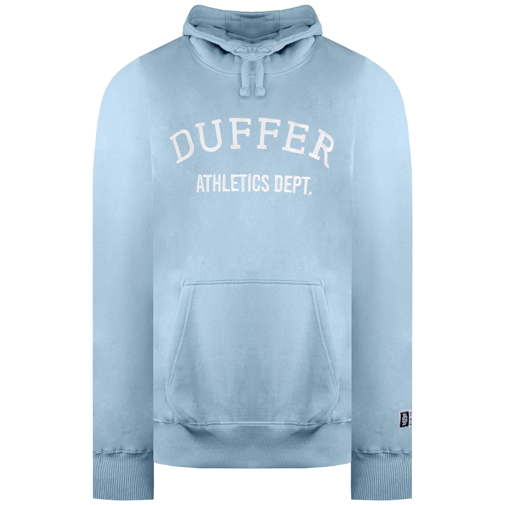 Duffer Locker Herren Hoodie Blau Melange