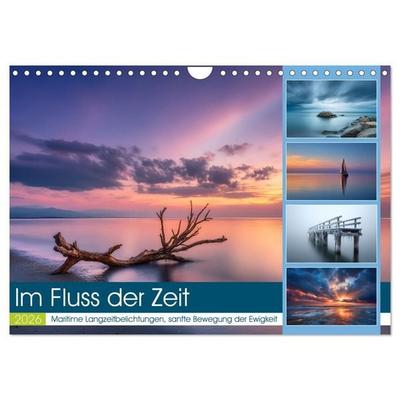 Im Fluss der Zeit (Wandkalender 2026 DIN A4 quer), CALVENDO Monatskalender