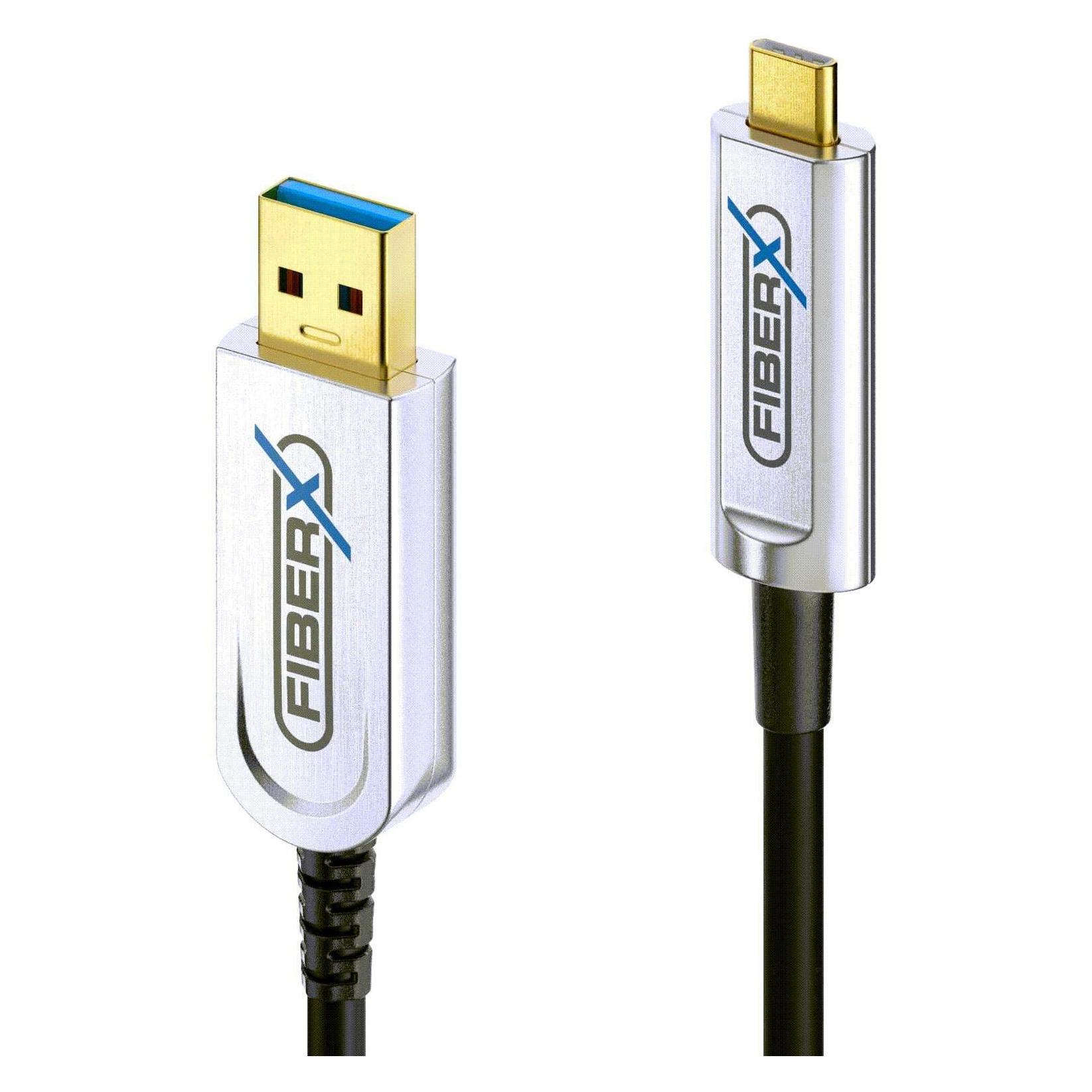 Purelink FiberX Serie - USB 3.1 Glasfaser Kabel - USB-A USB-C - 20m (20 m, USB 3.2 Gen 1, USB 3.2 Gen 2, 4.50 W) (FX-I630-020)