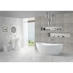 Ausverkauf! Freistehende Badewanne Mineralguss KKR-B034 B -- 164 x 85 x 64 cm, Oberfläche: Matt