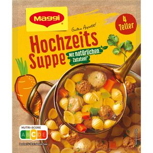 Maggi Fertiggericht Guten Appetit, Hochzeits Suppe, 57g