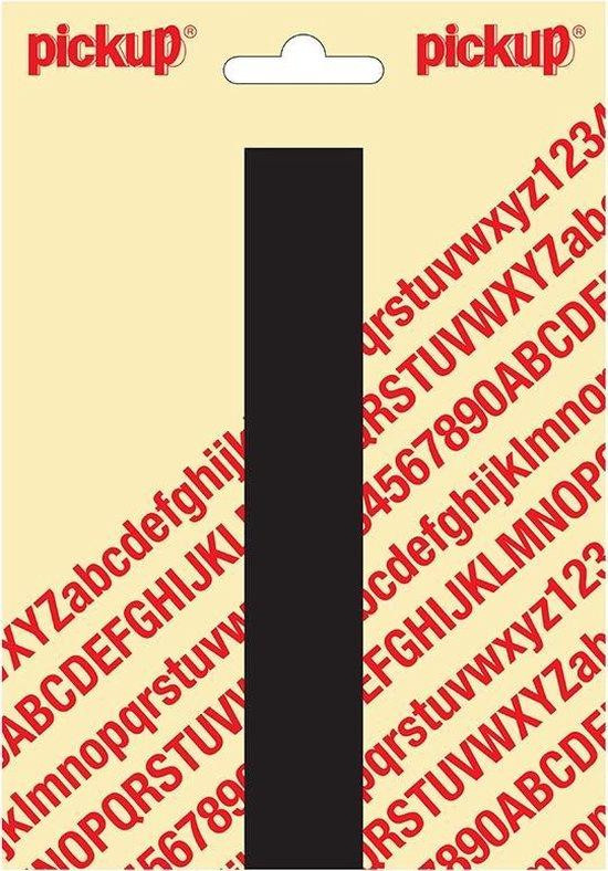 Nobel Sticker letter i zwart Pickup