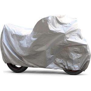 TK-Gruppe Motorrad-Abdeckung Universal, 220 x 95 x 110 cm, grau