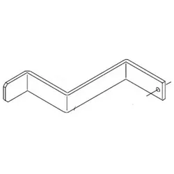 Diversey Taski 4105350 Hebel 18508-37 für Taski CO 1400-1900 TASKI Zubehör und Ersatzteile für CO 1400-1900