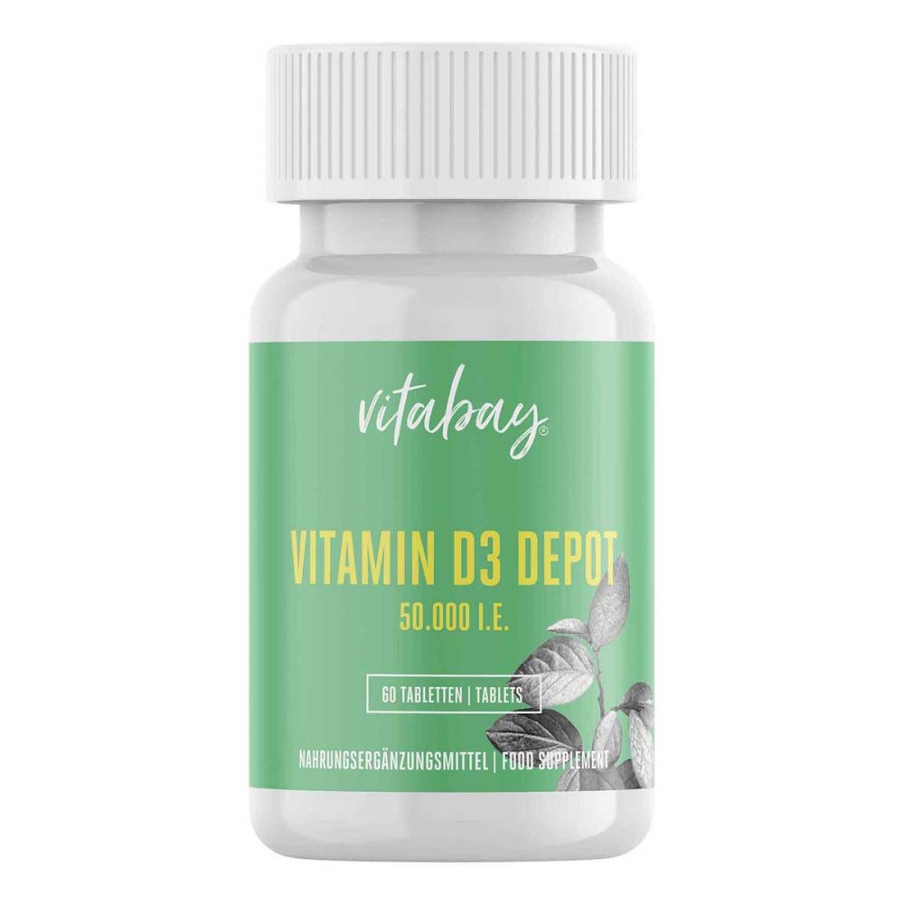 Vitabay CV Vitamin D3 Depot 50.000 I.E. Cholecalciferol Tabletten 18211022