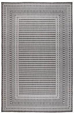 Lush Decor Malibu Etched Border Indoor/Outdoor Rug