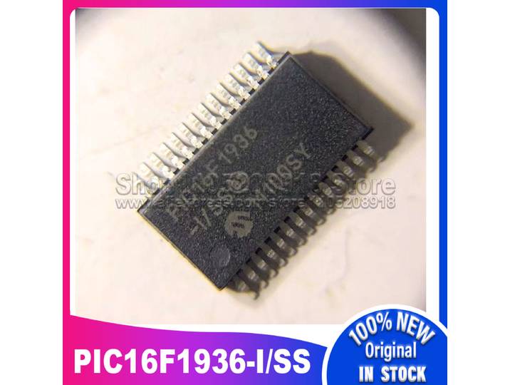 100 pièces/lot PIC16F1936-I/SS SSOP-28 PIC16F1936 I/SS 100% nouveau stock disponible