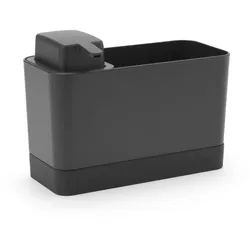 Spülen-Organizer-Set (LBH 9,30x19,50x12,50 cm) - grau - LBH 9,30x19,50x12,50 cm