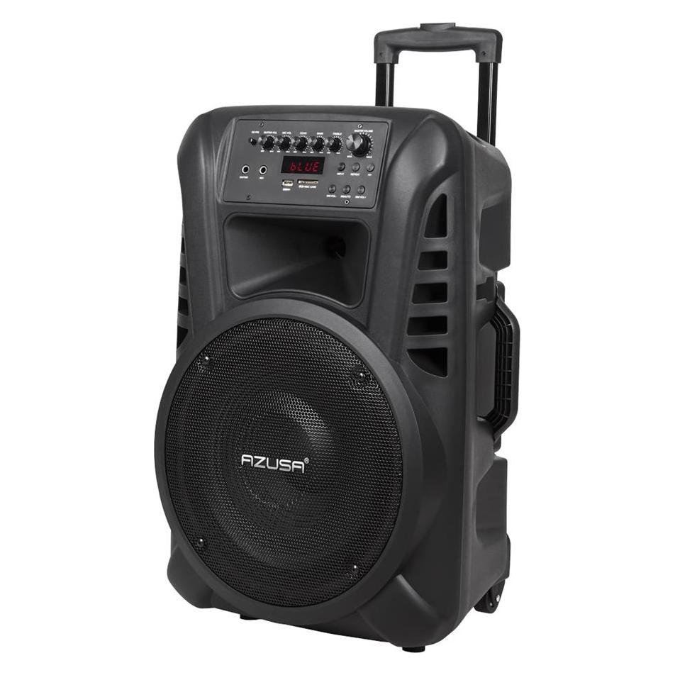 Azusa Aktyvusis stulpelis (su 2 bevieliais mikrofonais, SD, Bluetooth, USB) 12 " 40W (Aktiv) (MIK0135EU)