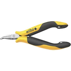 Wiha Flachrundzange Professional ESD gebogene Form, ca. 45° - 26802