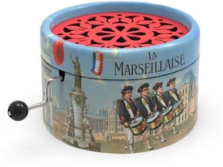 La Marseillaise : Boite à musique à manivelle - Belle Lurette