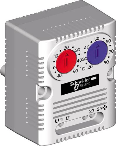 Schneider Electric Schaltschrank-Thermostat NSYCCOTHD 250V 1 Schließer, 1 Öffner (L x B x H) 44 x 56 x 68mm 1St.