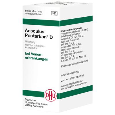 Aesculus Pentarkan D Mischung 50 ml