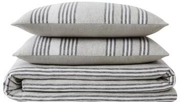 Truly Soft Printed Cotton Flannel Comforter Set