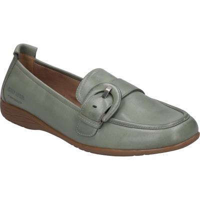 Ballerina JOSEF SEIBEL "Fenja 19, mint", Damen, Gr. 38, grün (mint), Obermaterial: 100% Rindsleder Leather cow., Schuhe Ballerina