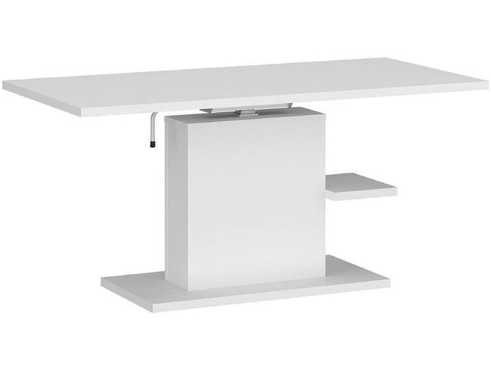 Couchtish CORTADO 65x110x55cm weiss