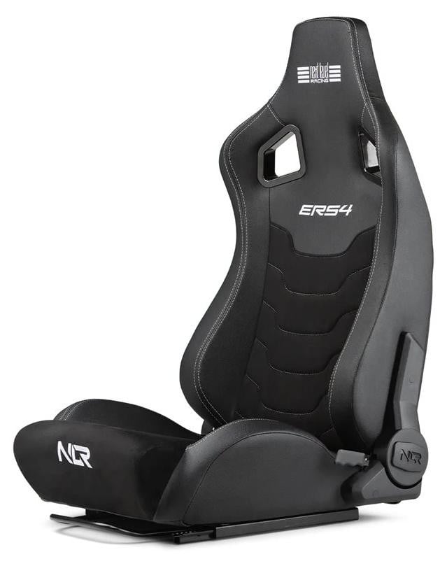 Next Level Racing ERS4 Elite Gaming Chair - Kunstleer en Suède - Zwart