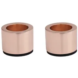 Uyuni Tafelkerzenhalter Light rosè gold 2 Stück