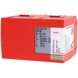Dehn 971004 Funkenstrecken-Schutzmodul für DEHNsecure NG DSE MOD NG 2P 60 DSEMODNG2P60