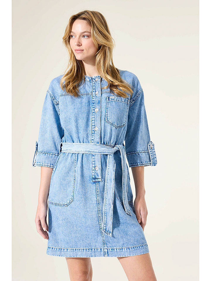 Garcia Jeanskleid in Blau - L