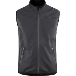 Softshell-Weste "3850" - S - mittelgrau/schwarz
