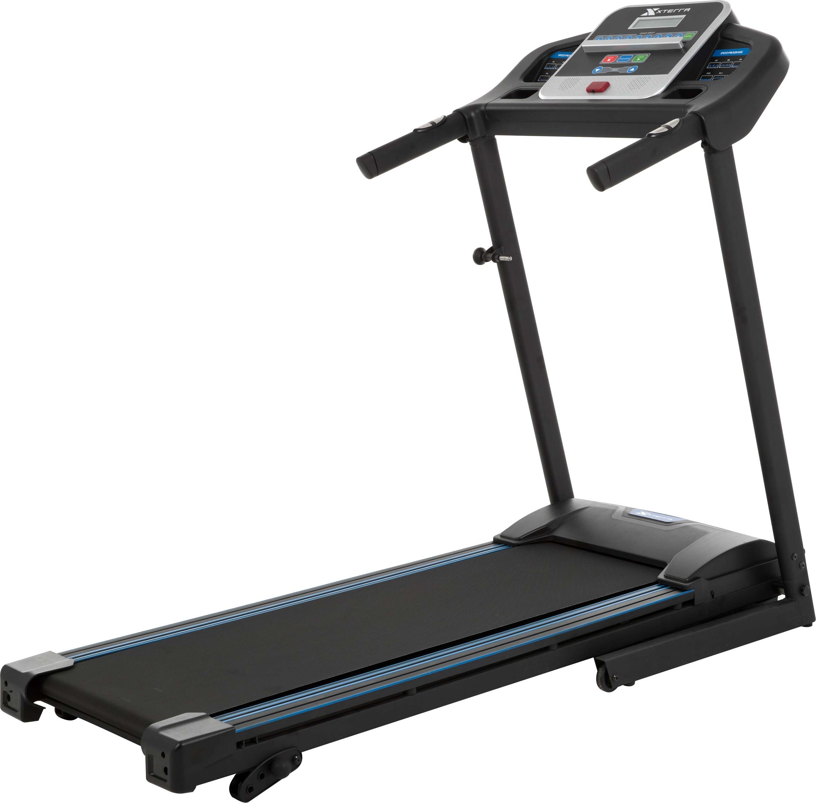 XTERRA Fitness Laufband TR150, 41x127 cm Lauffläche, 2,25 PS, 0-16 km/h, klappbar