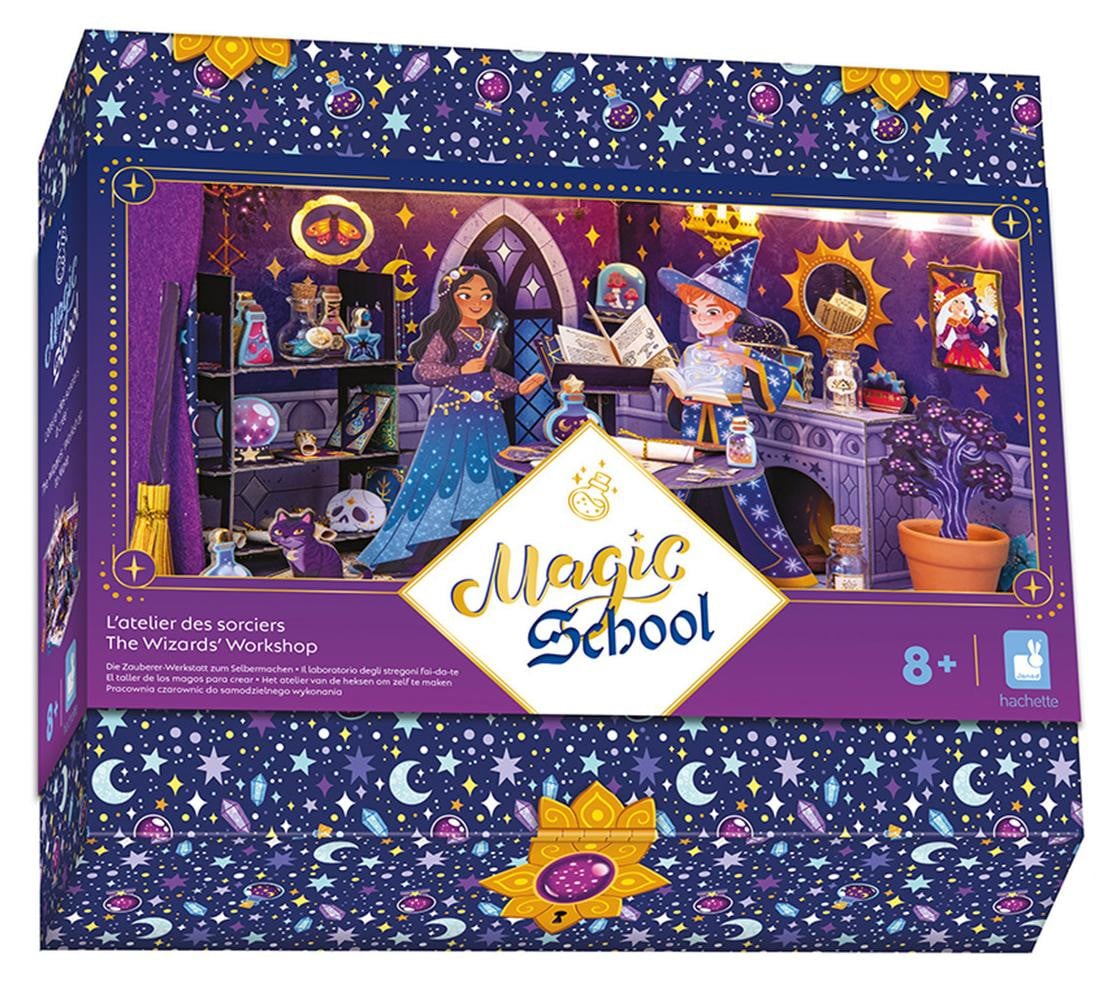 Janod Magic School Heksenatelier 3D-miniatuur Creatief speelgoed