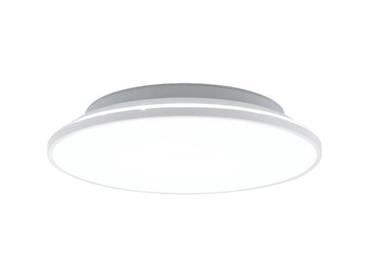 Eglo Deckenlampe Crespillo Weiss Kunststoff 3000 lm - LED - Lichtfarbe: Helles Neutralweiss- LED Energiesparlampe