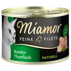 Miamor Feine Filets Natur Bonito-Thunfisch 12x156 g