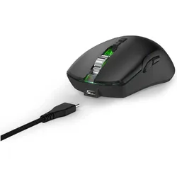 Urage Gaming-Maus Reaper 610 Wireless, Schwarz (Kabellos), Maus, Schwarz