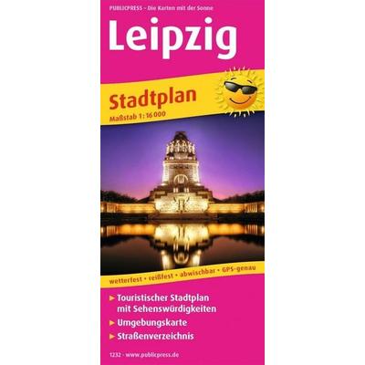 Publicpress Stadtplan Leipzig 1:16.000, Sonstige von , KOMPASS Freytag & Berndt, 978-3-96132-232-9