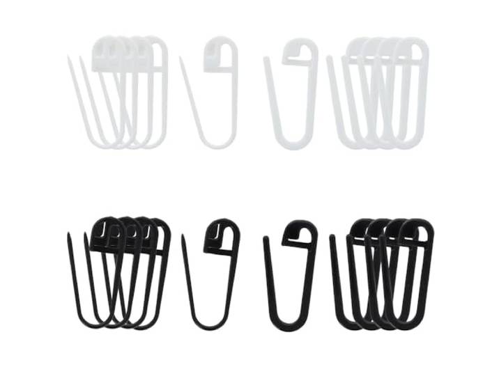 Seeknit - Seeknit White - Black Memoric Steken Markeerders - 1 Stuk