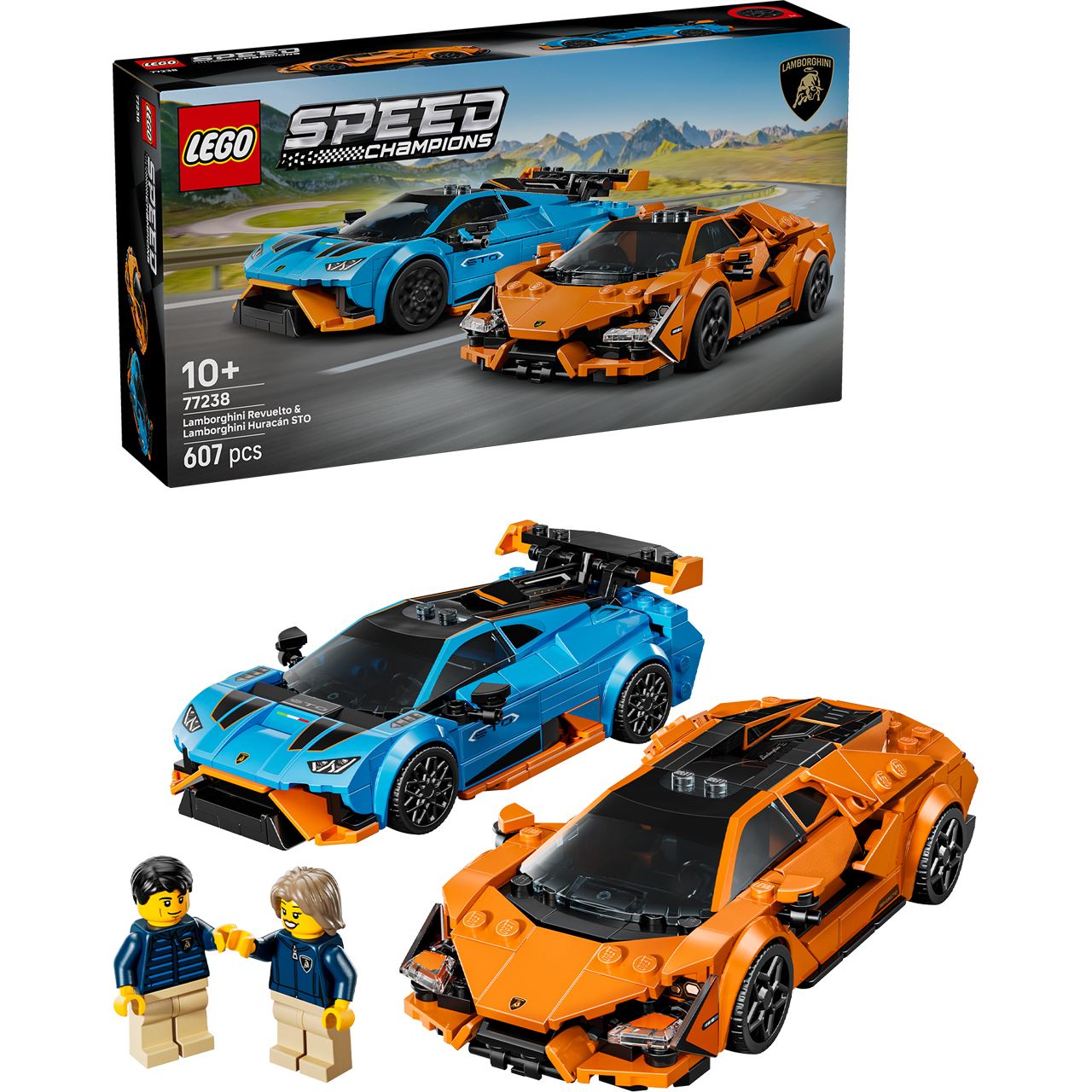 LEGO Speed Champions Lamborghini Revuelto und Huracan STO 77238