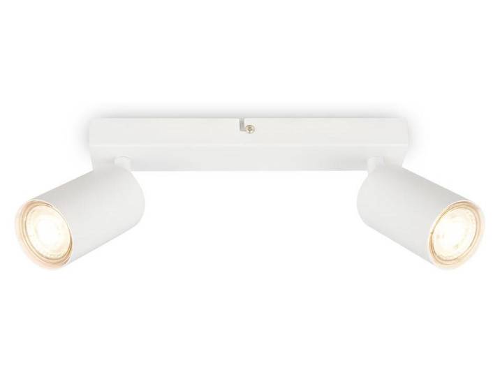 Briloner Spot de plafond\, orientable\, on/off via interrupteur mural\, blanc\, dimensions: 15\,5x5\,5x25\,5 cm
