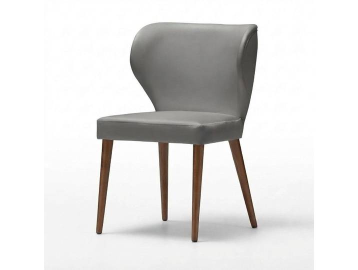 JVmoebel Esszimmerstuhl Weißer Holzstuhl mit elegantem Design und robuster Verarbeitung, Made in Europe
