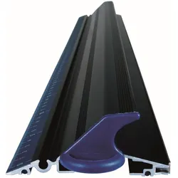Maped, Lineal, Schneidelineal Quadro, aus Aluminium, L„nge: 800 mm (80 cm, Aluminium)
