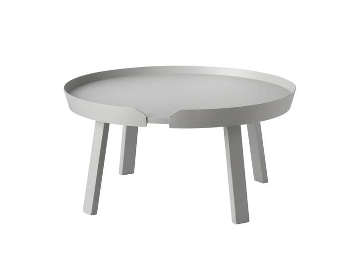 Muuto Around Couchtisch groß Grau