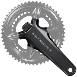 SHIMANO Ultegra Kurbel 2-fach FC-R8100-P | Power Meter | ohne Kettenbl