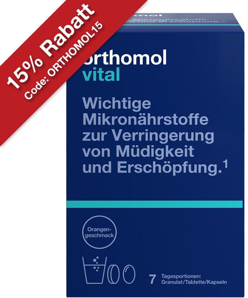 Orthomol Vital Granulat/Tablette/Kapseln Orange