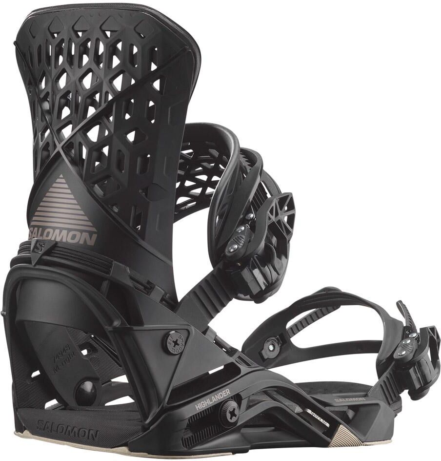 Salomon  - Highlander Black - M - Fix Snowboard