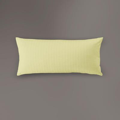Kissenbezug IRISETTE "Lumen 8129", gelb (vanill), B:40cm L:80cm, Interlock-Jersey, Obermaterial: 100% Baumwolle, Kissenbezüge, Kissenbezug, hochwertig und traumhaft weich