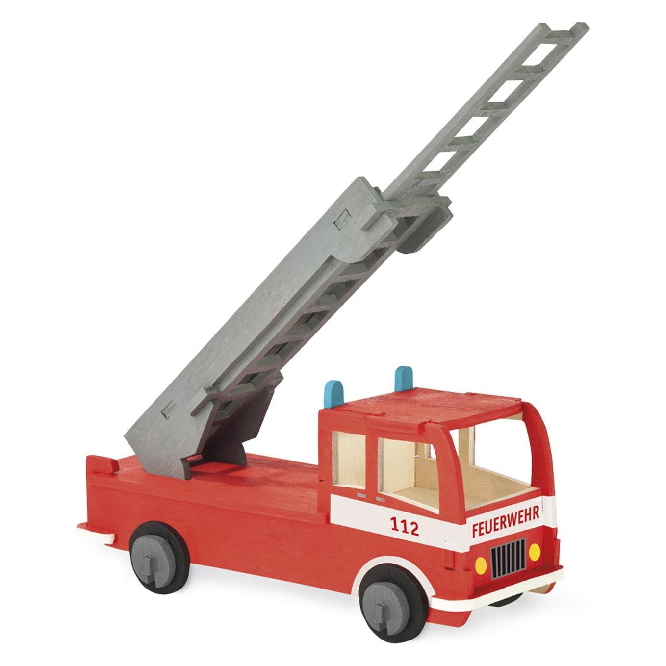 Pebaro Holzbausatz Feuerwehrauto (851/2)