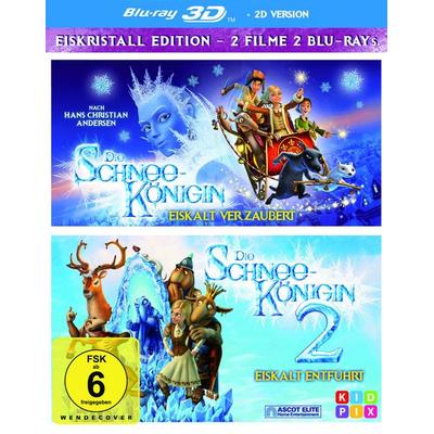 Die Schneekönigin 1+2 Box - 3D, Blu-ray