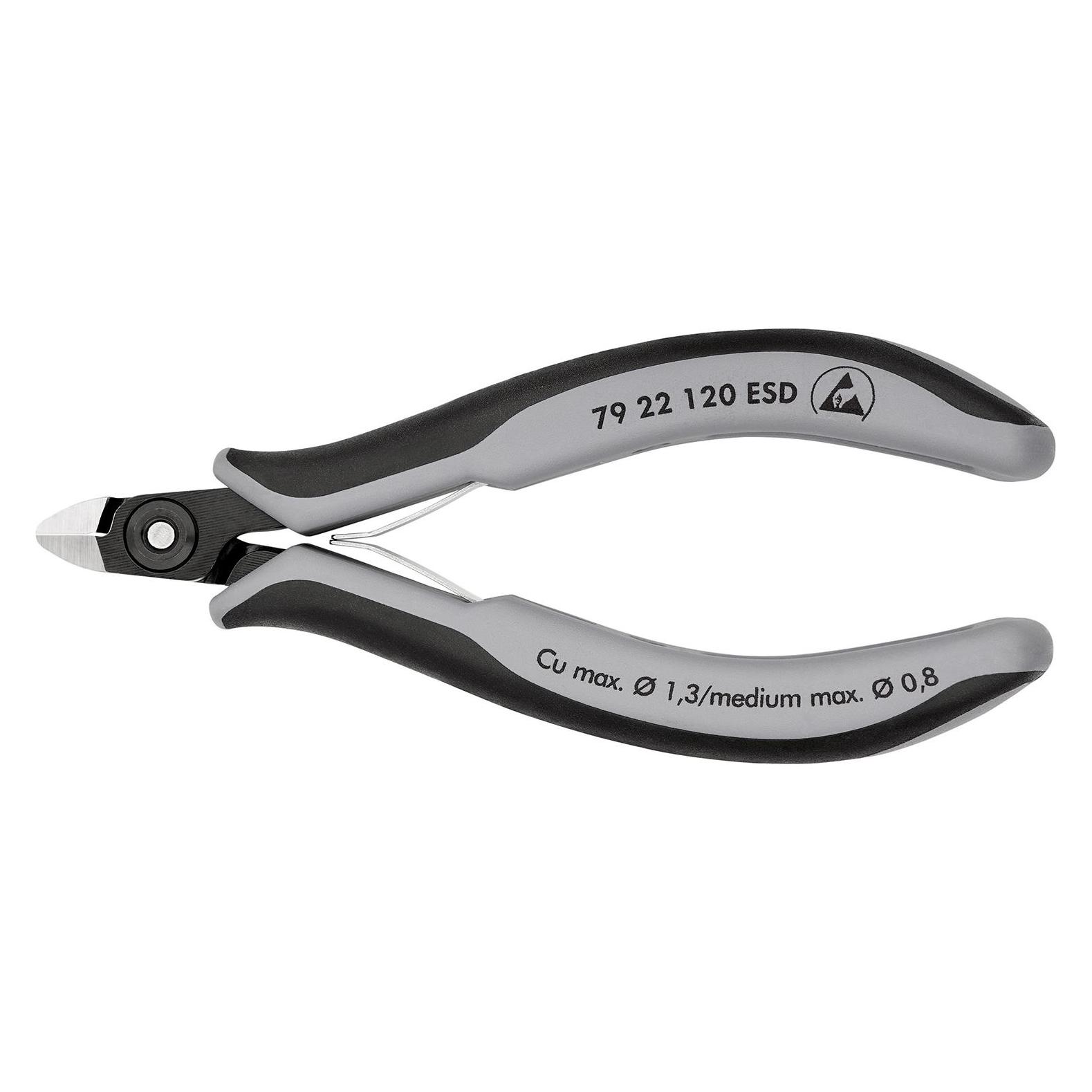 Knipex Präzisions-Elektronik-Seitenschneider ESD (120 mm) (79 22 120 ESD)