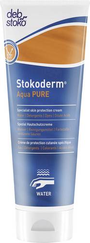 Hautschutzcreme Stokoderm Aqua PURE 100ml silikon-/parfümfrei