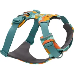 Ruffwear Front Range - Hundegeschirr (M, Hund, Allgemein, Hundesport, Jogging, Spazieren), Halsband + Leine