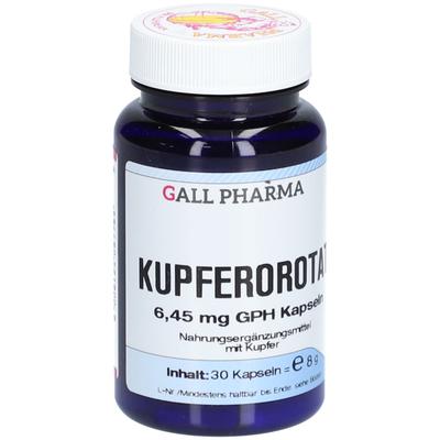Kupferorotat 6,45 mg GPH Kapseln 30 St