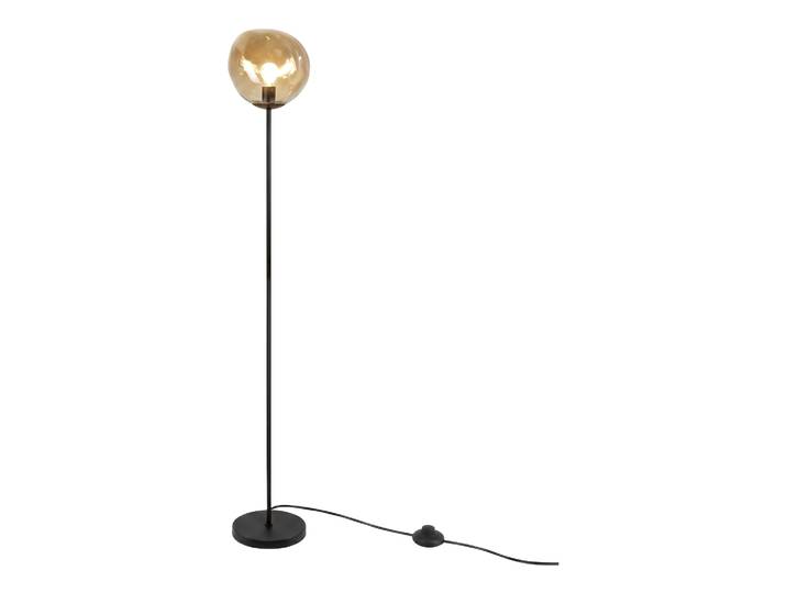 BASE Vloerlamp Kasim 1-lamps, Glas - Amber